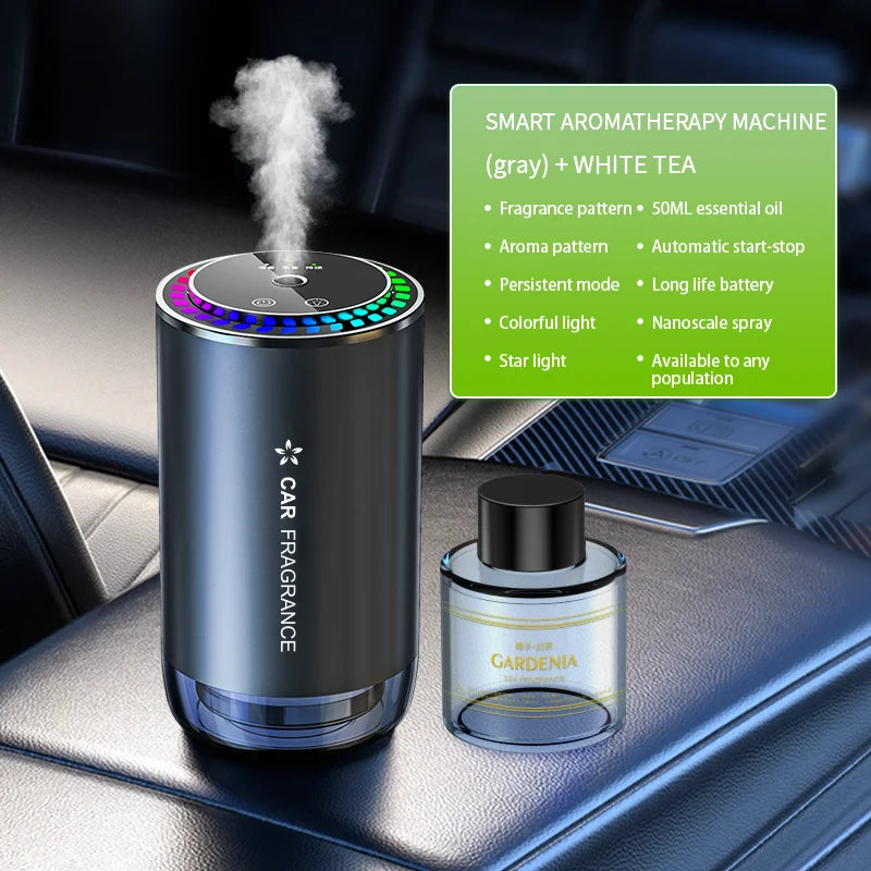 Smart Car Air Diffuser With Projective Star Light