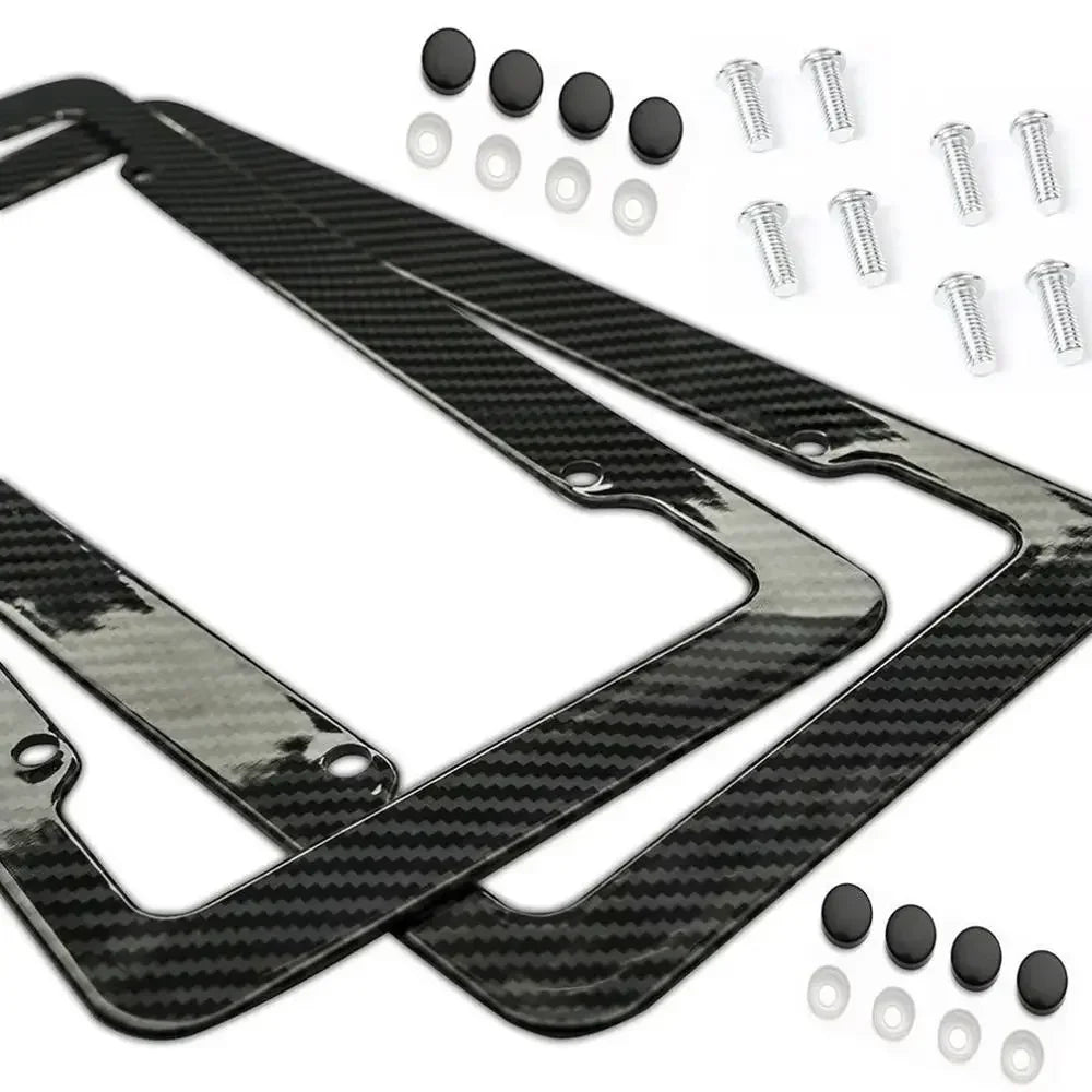 Carbon Fibre Licence Plate Frames