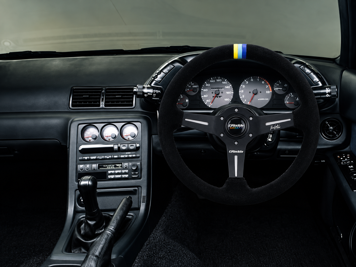 GReddy Suede Leather Steering Wheel
