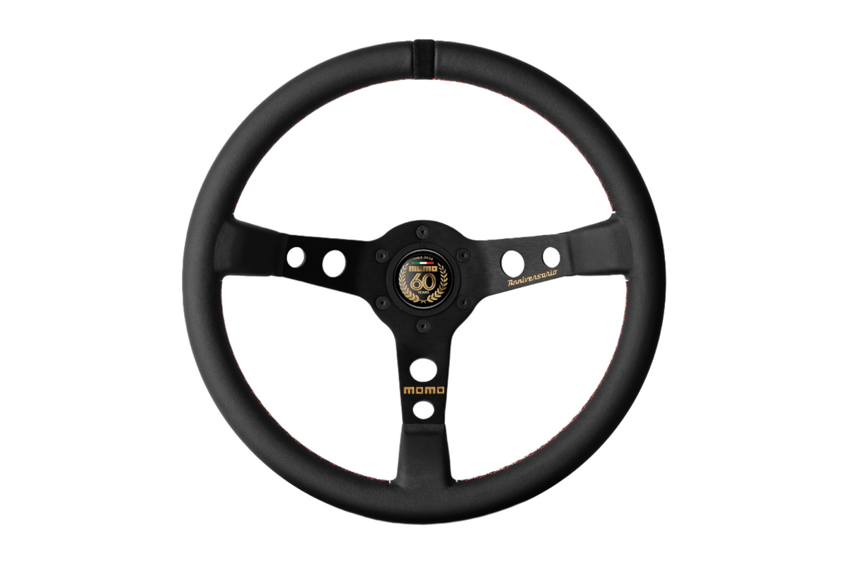 MOMO MOD. 07 Anniversario Racing Steering Wheel - front view