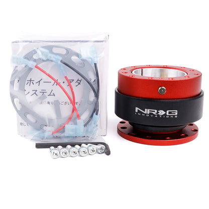 NRG Gen 2.0 Quick Release Steering Wheel Hub Adapter - front view