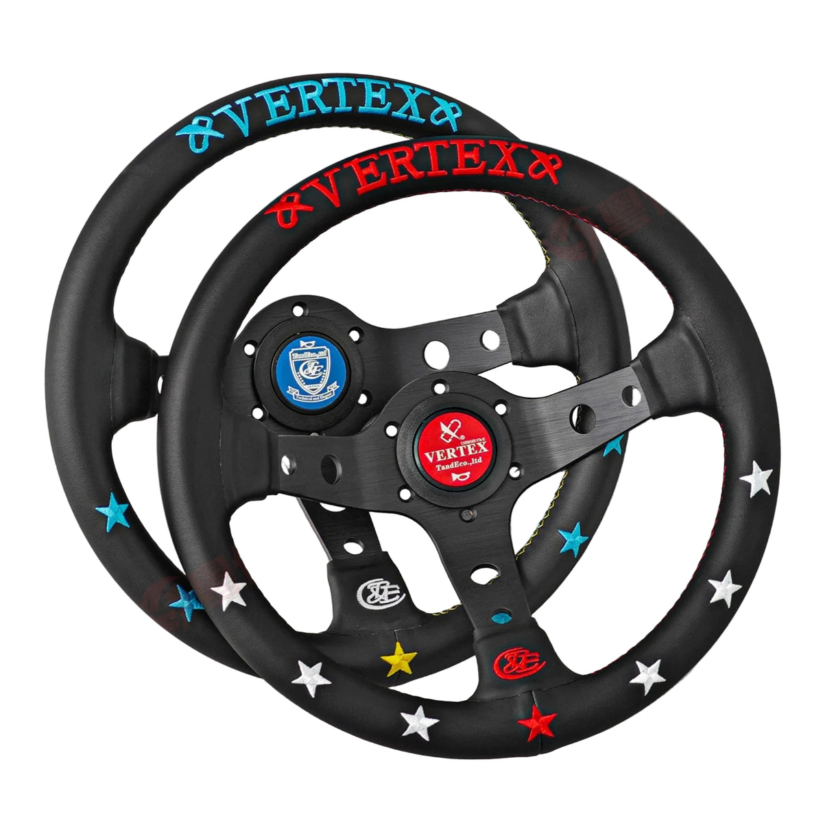 Vertex Stars Leather Custom Steering Wheels
